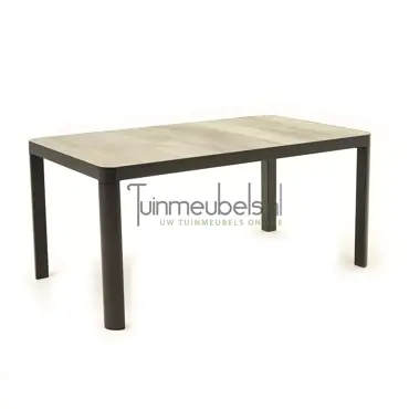 tafel castilla negro 160 lesli living www.tuinmeubels.nl