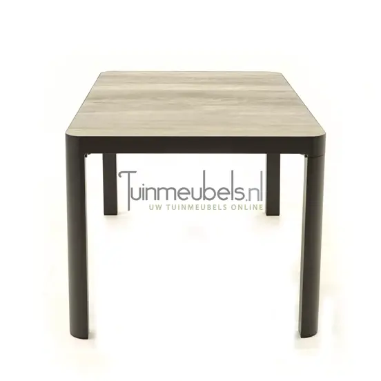 tafel castilla negro 160 lesli living www.tuinmeubels.nl