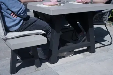 Tuintafel Cento 180x90H77cm dichtbij, Vita, tuinmeubels.nl