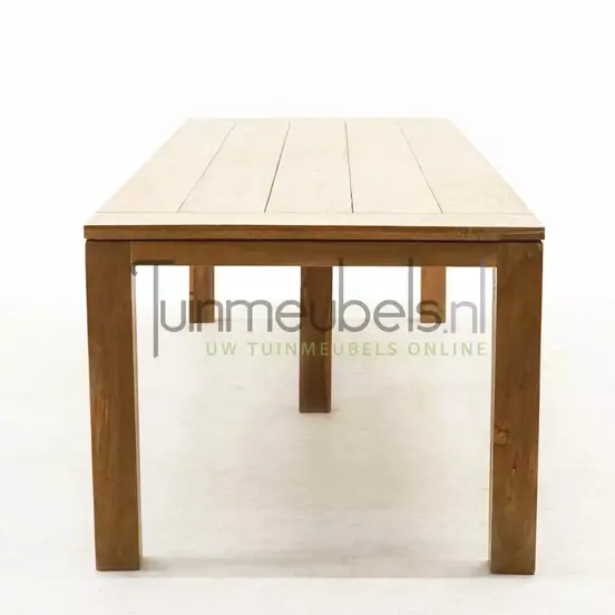 Tuintafel colombo verticaal 300x100 cm www.tuinmeubels.nl