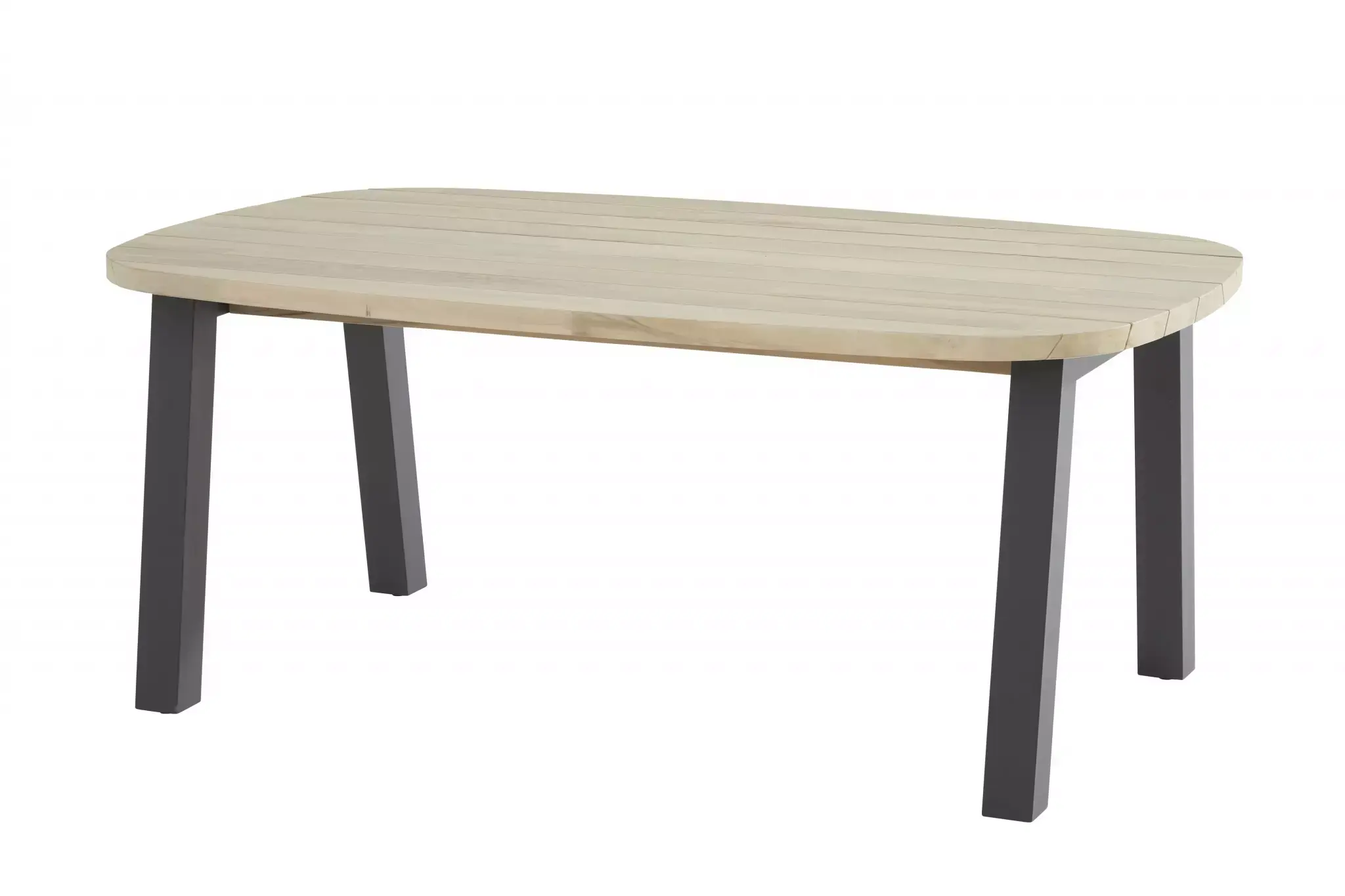 Tuintafel Derby Ellips teak 180 x 110 cm. 4 Seasons Outdoor