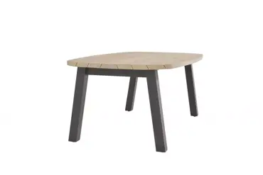 Tuintafel Derby Ellips teak 180 x 110 cm. 4 Seasons Outdoor - afbeelding 3