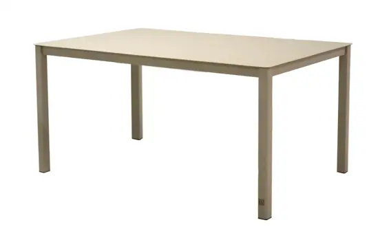 Eco diningtable aluminium taupe 4 seasons outdoor