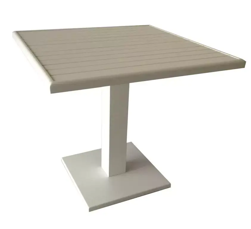 Tuintafel Empire 80x80 Wit | 4 Seasons Outdoor