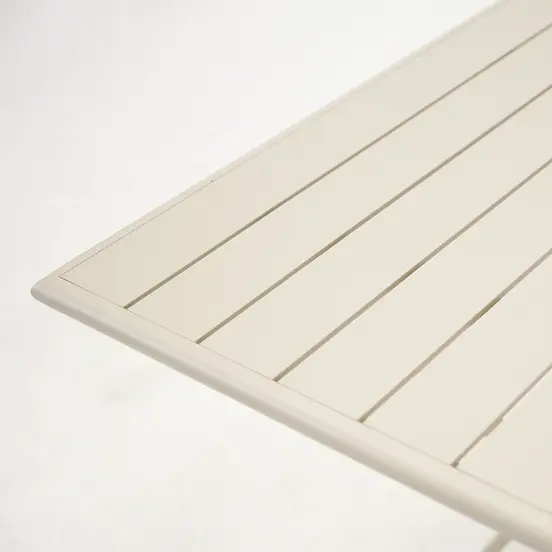 Tuintafel globe 110x70 crème zijde achter, Vita, tuinmeubels.nl