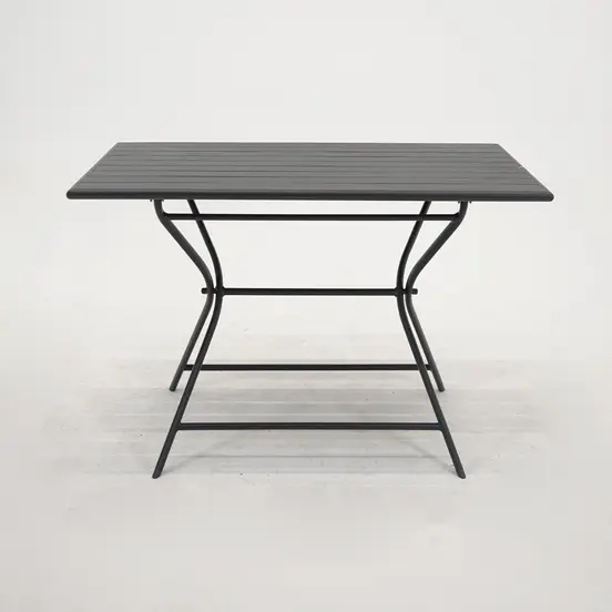 Tuintafel globe 110x70 grafiet voor, Vita, tuinmeubels.nl
