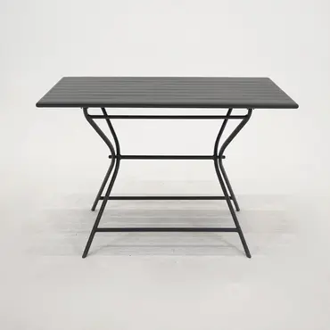 Tuintafel globe 110x70 grafiet voor, Vita, tuinmeubels.nl