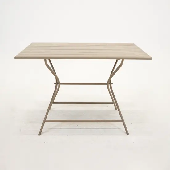 Tuintafel globe 110x70 zand voor, Vita, tuinmeubels.nl