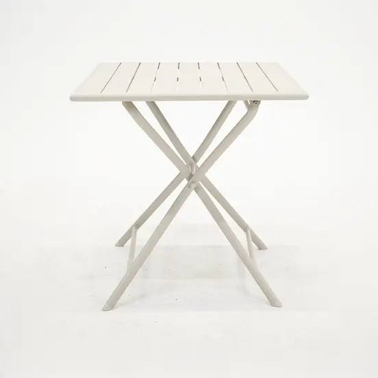 Tuintafel globe 70x70 crème zij, Vita, tuinmeubels.nl