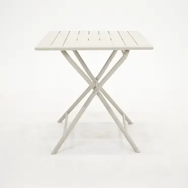 Tuintafel globe 70x70 crème zij, Vita, tuinmeubels.nl