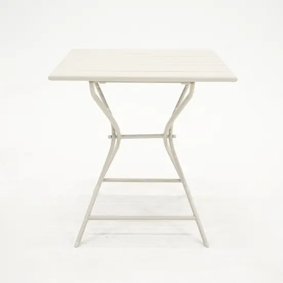 Tuintafel globe 70x70 crème voor, Vita, tuinmeubels.nl