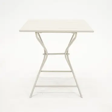 Tuintafel globe 70x70 crème voor, Vita, tuinmeubels.nl