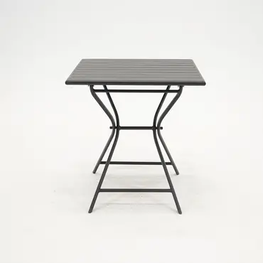 Tuintafel globe 70x70 grafiet voor, Vita, Tuinmeubels.nl