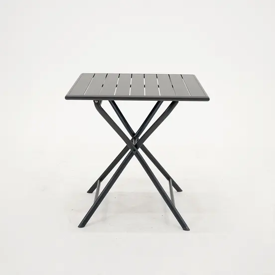Tuintafel globe 70x70 grafiet zij, Vita, Tuinmeubels.nl