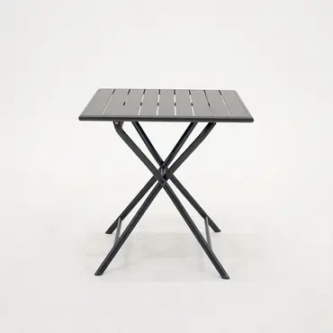 Tuintafel globe 70x70 grafiet zij, Vita, Tuinmeubels.nl