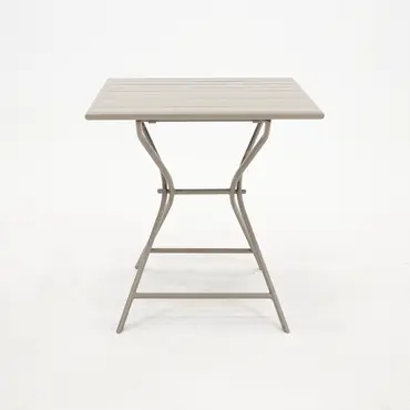 Tuintafel globe 70x70 zand zij, Vita, Tuinmeubels.nl