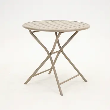 Tuintafel globe Ø80cm zand