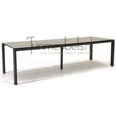 Tuintafel Goa HPL 280 x 95 cm donkergrijs van 4 Seasons Outdoor