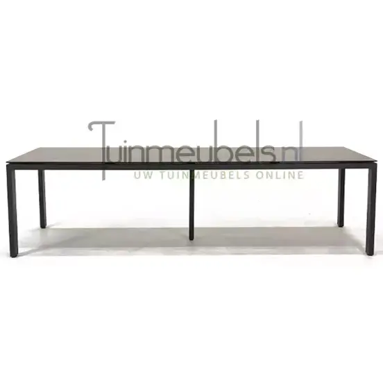 Tuintafel Goa HPL 280 x 95 cm donkergrijs