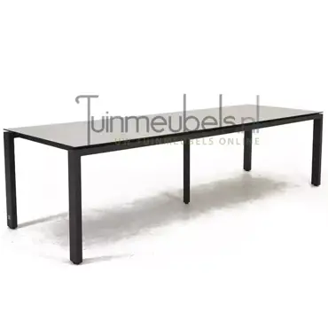 Tuintafel Goa HPL 280 x 95 cm lichtgrijs van 4 Seasons Outdoor