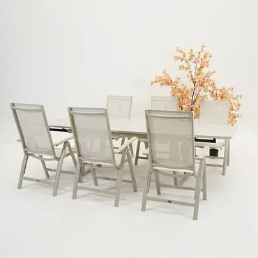 Tuintafel Manta 180 cream, Vita, Tuinmeubels.nl