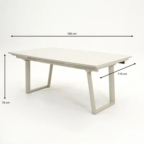 Vita Manta tafel afmetingen, Vita, Tuinmeubels.nl