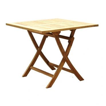 Tuintafel Milton Teak Vierkant, Vita, Tuinmeubels