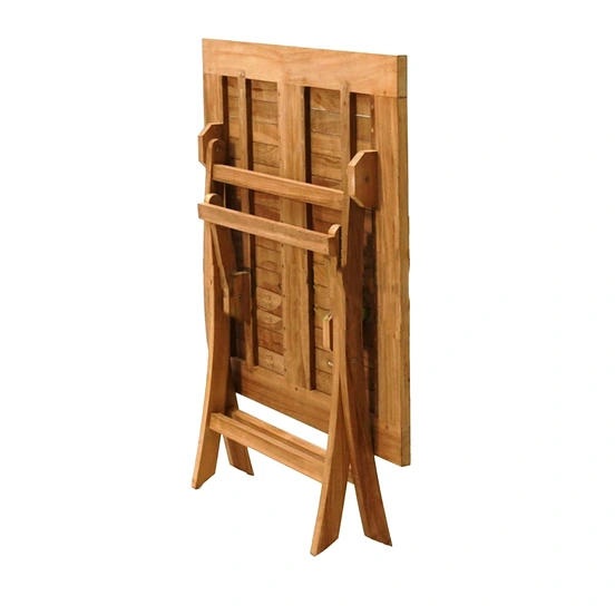 Tuintafel Milton Teak Vierkant - Ingeklapt, Vita, Tuinmeubels