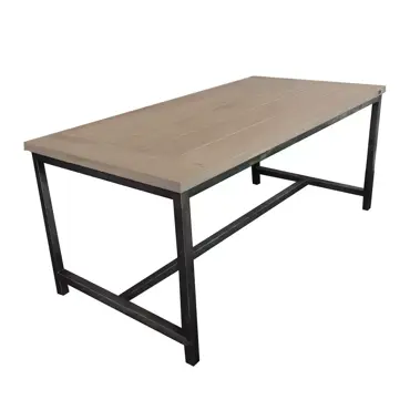 Tuintafel Prisma teak 220x100x78cm www.tuinmneubels.nl