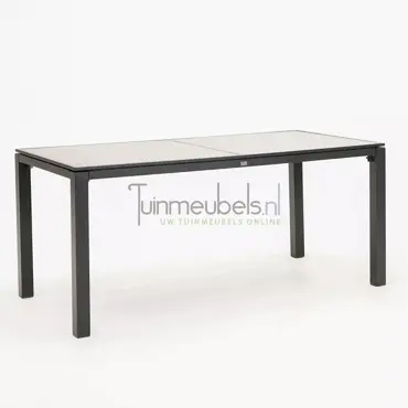 Tuintafel Romane keramiek grijs