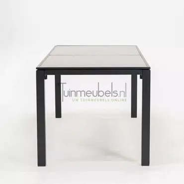 Tuintafel Romane keramiek grijs www.tuinmeubels.nl