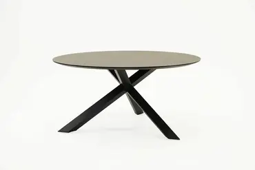Tuintafel Rotonda 120 antraciet, Vita Tuinmeubelen, tuinmeubels.nl