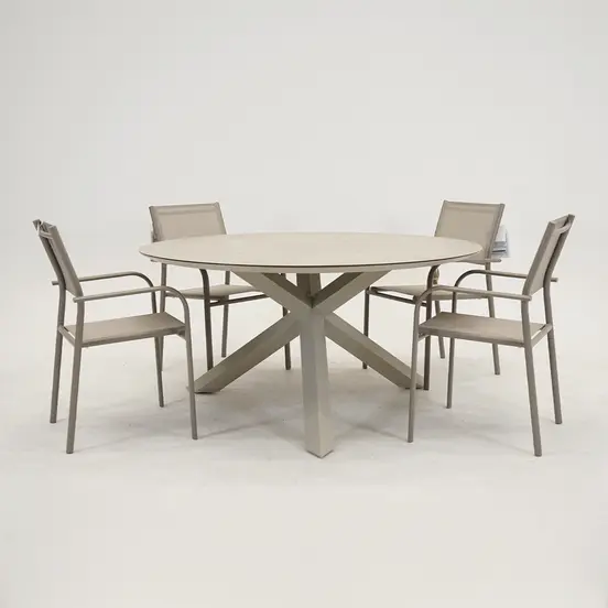 Tuintafel Rotonda 120 cm duca, Vita, tuinmeubels.nl