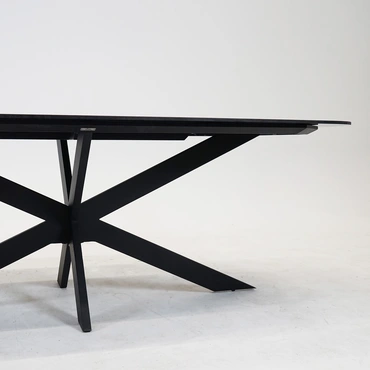Tuintafel Salo 240x100cm keramiek detail tafelblad, Vita, tuinmeubels