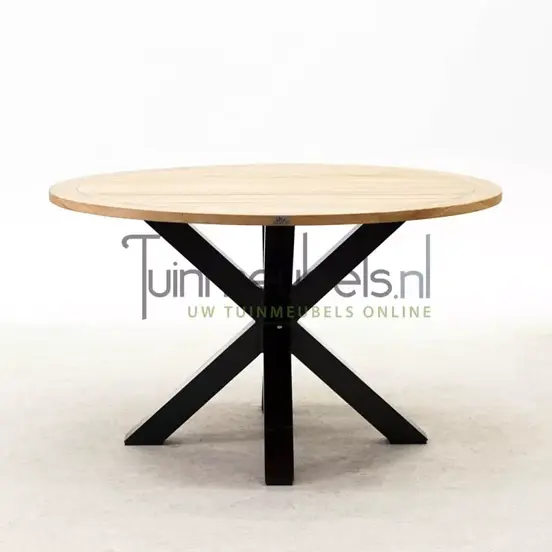 tuintafel spectral rond teak geheel