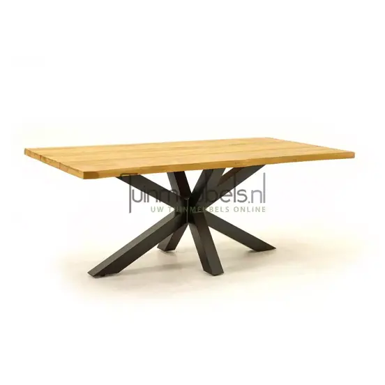 Tuintafel Spectral teak, diagonaal, 200x100x78cm