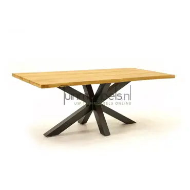 Tuintafel Spectral teak spinpoot 200x100x78cm van Vita