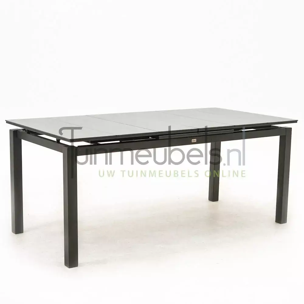 Tuintafel Tahaa Graphite 180/240x90x74 cm