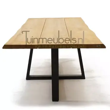 Tuintafel Universo teak L260B100cm, tuinmeubels.nl, foto 3