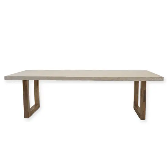 Tuintafel Veltis 250x100cm Travertin - afbeelding 5