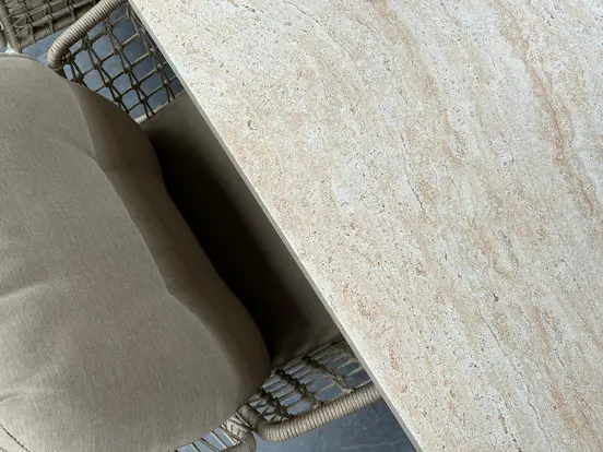 Tuintafel Veltis 250x100cm Travertin - afbeelding 8