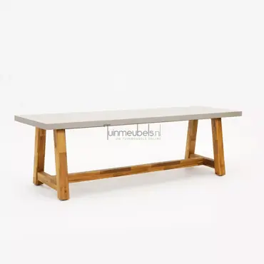 Tuintafel Veltis 300x100H78cm