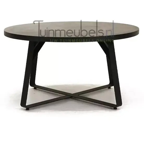 Tuintafel Vita Braga Ø140 cm - antraciet - afbeelding 1