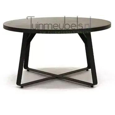 Tuintafel Vita Braga Ø140 cm - antraciet - afbeelding 1