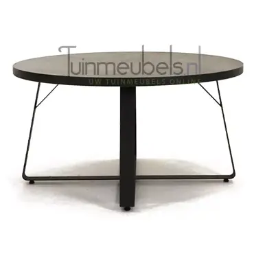 Tuintafel Vita Braga Ø140 cm - antraciet - afbeelding 2