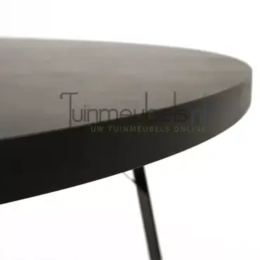 Tuintafel Vita Braga Ø140 cm - antraciet - afbeelding 3