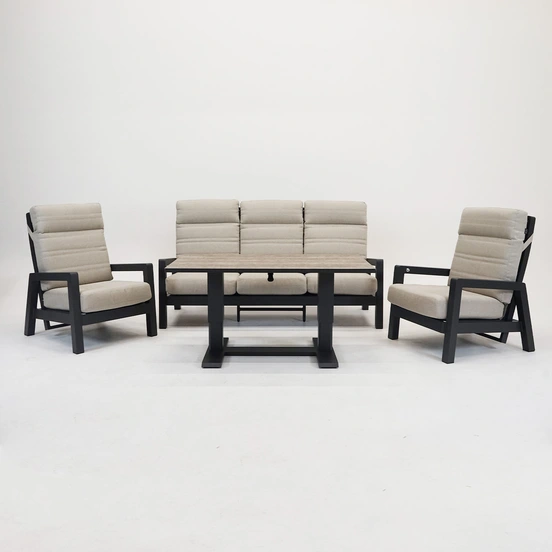 VALERIO Loungeset - Tafel Hoog, SenS-Line, Tuinmeubels