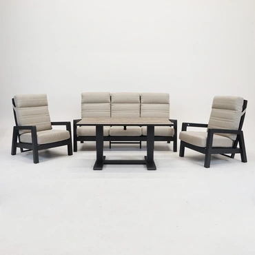 VALERIO Loungeset - Tafel Hoog, SenS-Line, Tuinmeubels
