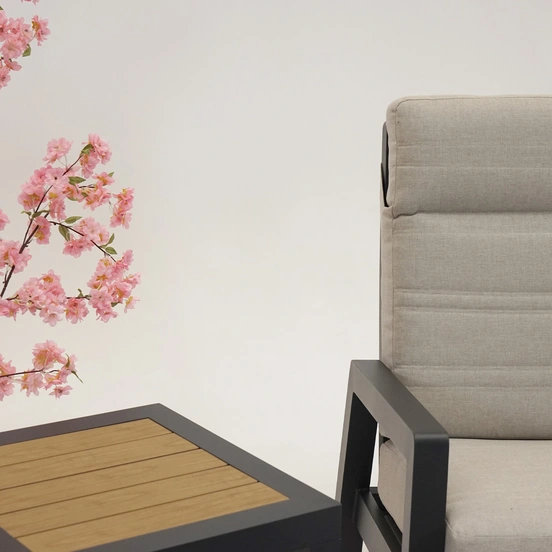 VALERIO Relax Set - Sfeerbeeld Stoel en Tafel, SenS-Line, Tuinmeubels