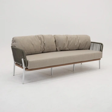 Vita Andorra loungeset 5-delig - Bank Schuin, Vita, Tuinmeubels